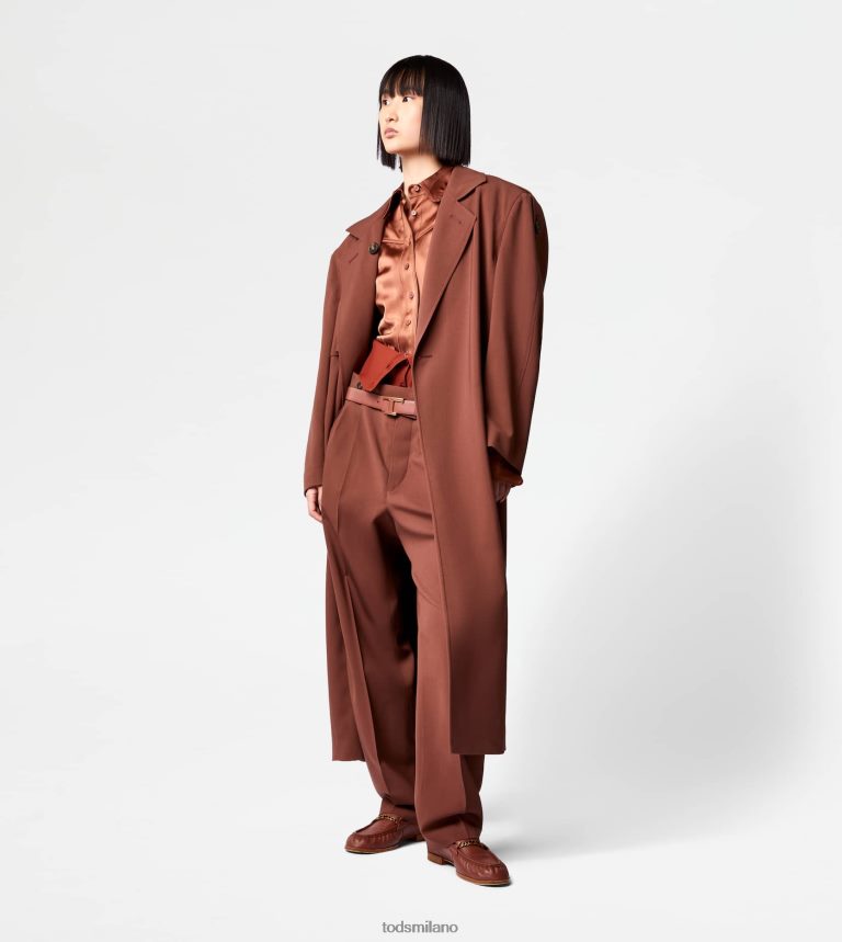 donnemarrone Tod's pantaloni in lana P66X8B565