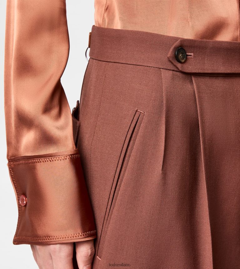 donnemarrone Tod's pantaloni in lana P66X8B565
