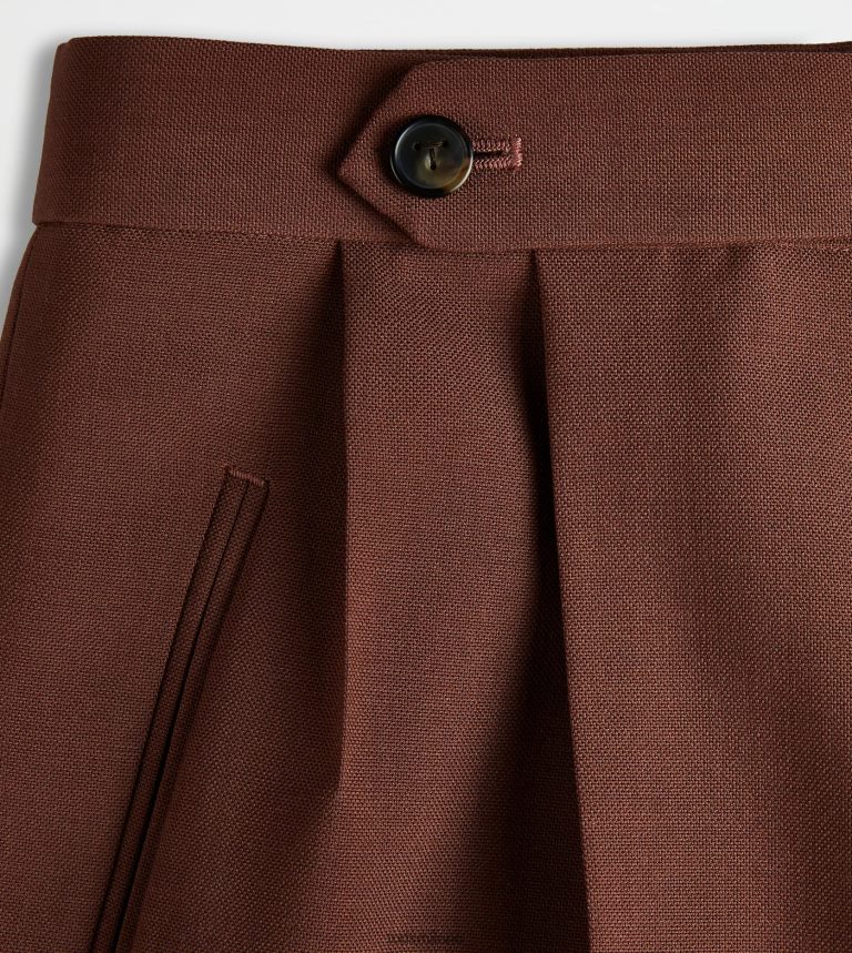 donnemarrone Tod's pantaloni in lana P66X8B565