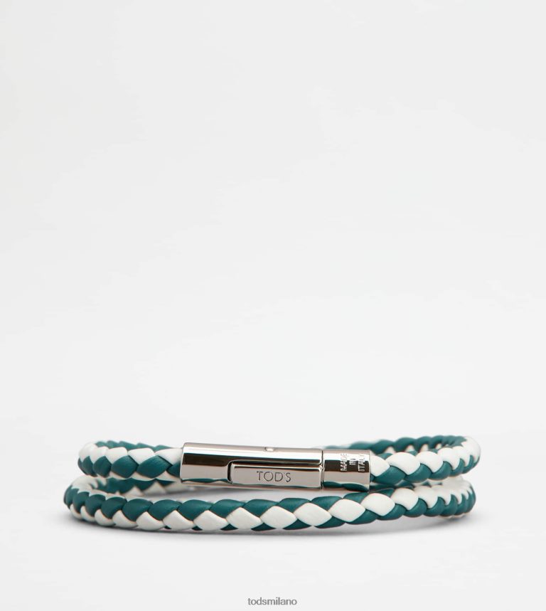 uominibianco/verde Tod's Bracciale mycolors in pelle P66X8B1063