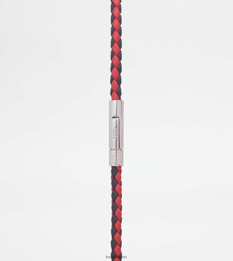 uomininero rosso Tod's Bracciale mycolors in pelle P66X8B1064