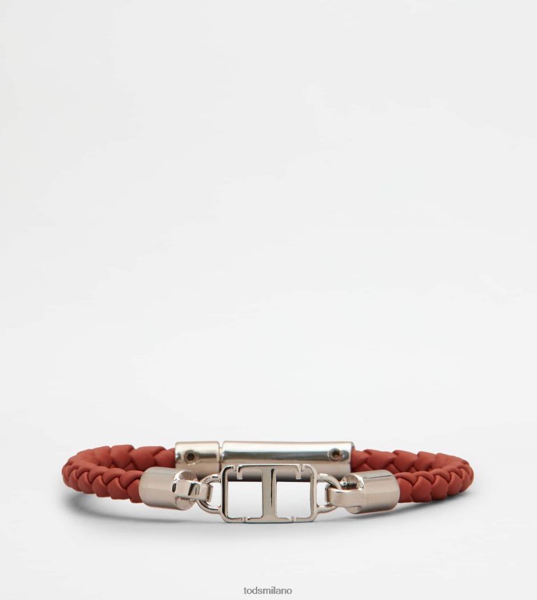 uominirosso Tod's bracciale in pelle P66X8B1051
