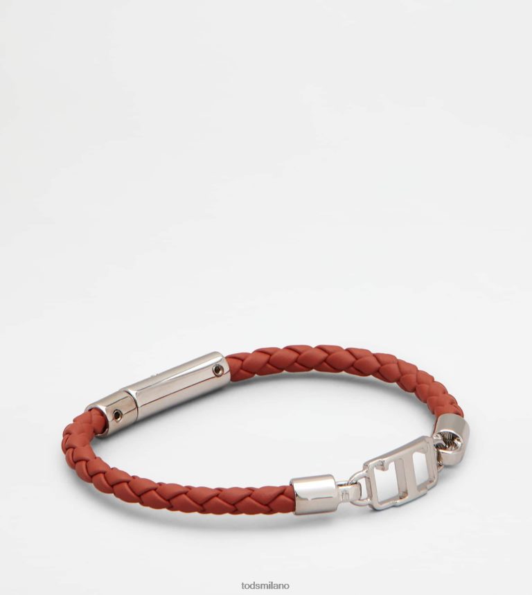 uominirosso Tod's bracciale in pelle P66X8B1051