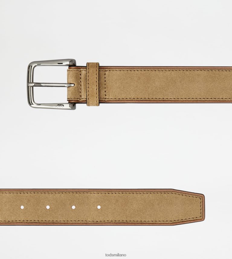 uominibeige Tod's cintura in pelle scamosciata P66X8B952