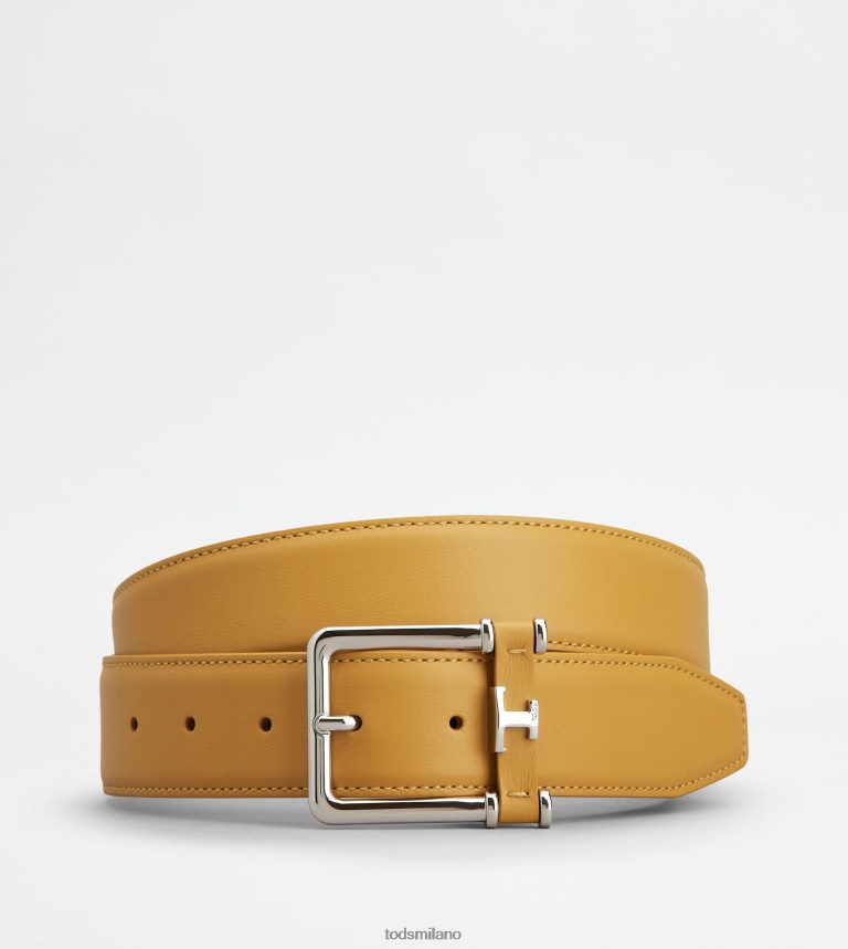 uominigiallo Tod's cintura in pelle P66X8B978