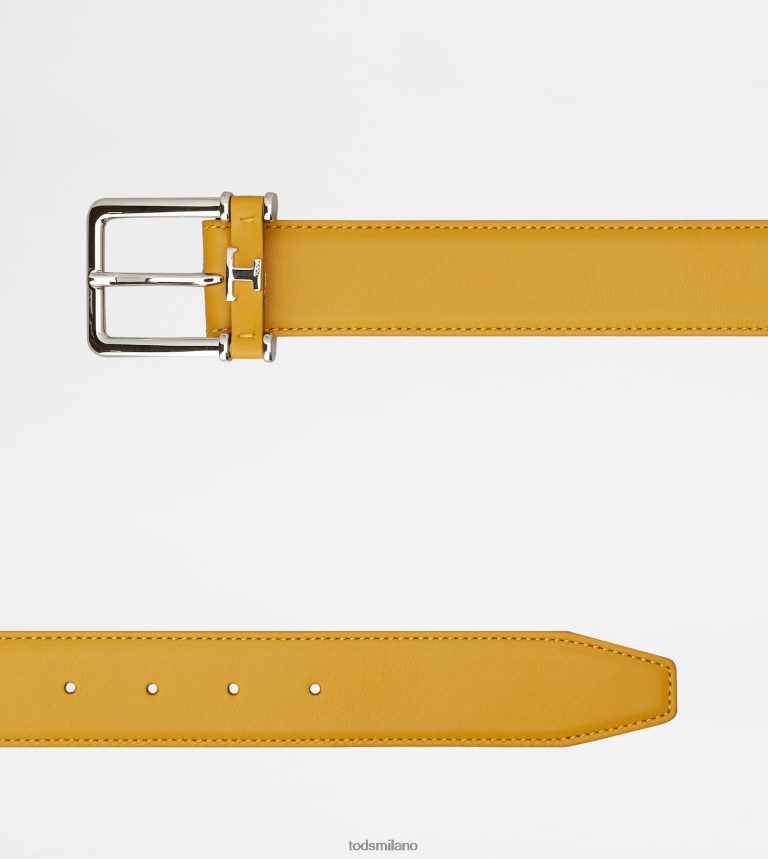 uominigiallo Tod's cintura in pelle P66X8B978