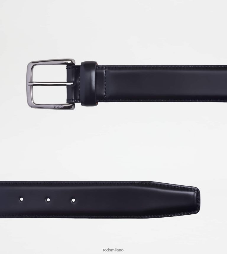 uomininero Tod's cintura in pelle P66X8B967
