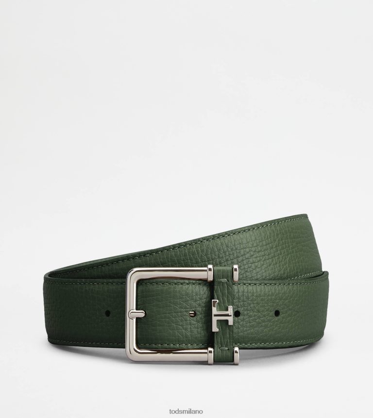 uominiverde Tod's cintura in pelle P66X8B974
