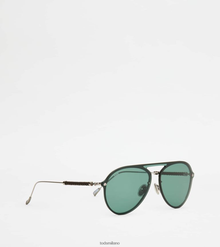 uominigrigio Tod's occhiali da sole a maschera P66X8B1078