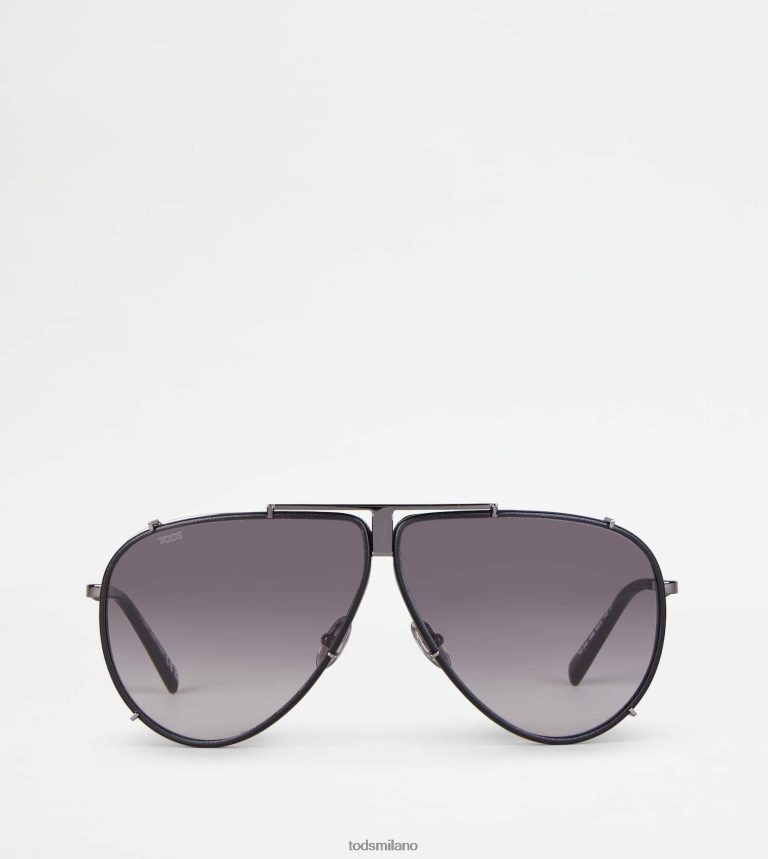 uominigrigio Tod's occhiali da sole da pilota P66X8B1080