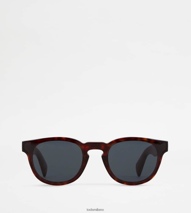 uominimarrone Tod's occhiali da sole tartarugati P66X8B1071