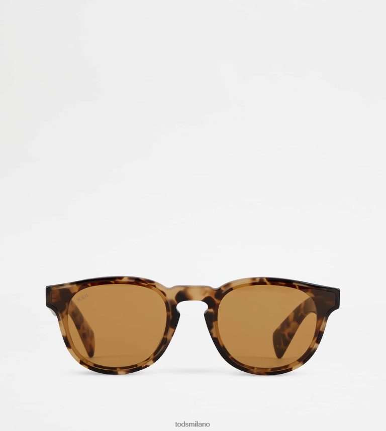 uominimarrone Tod's occhiali da sole tartarugati P66X8B1072