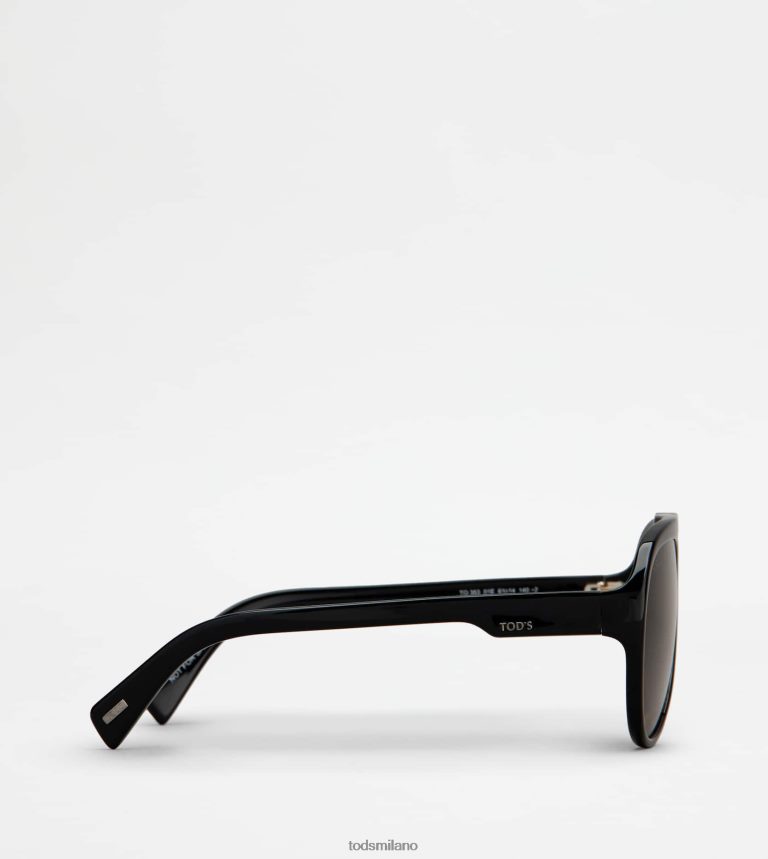 uomininero Tod's occhiali da sole a maschera P66X8B1083
