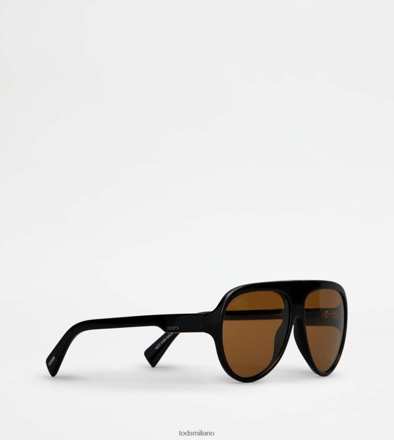 uomininero Tod's occhiali da sole a maschera P66X8B1083