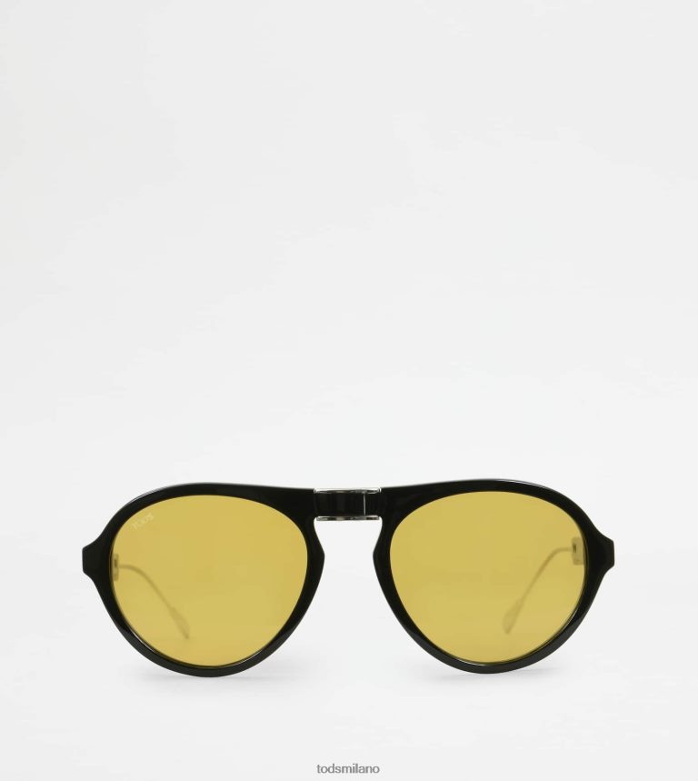 uomininero Tod's occhiali da sole pieghevoli P66X8B1076