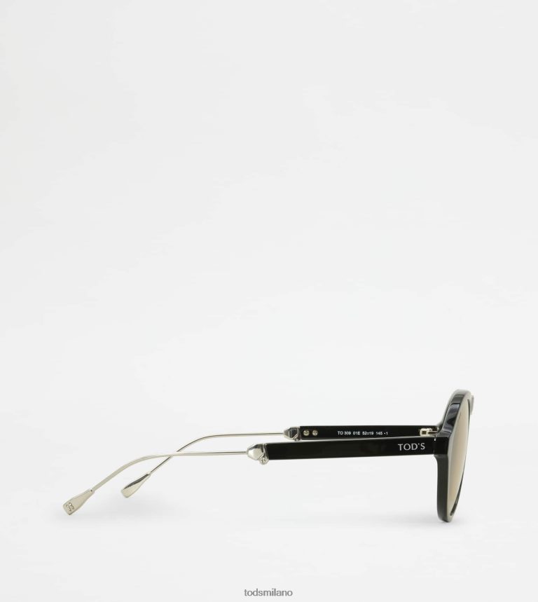uomininero Tod's occhiali da sole pieghevoli P66X8B1076