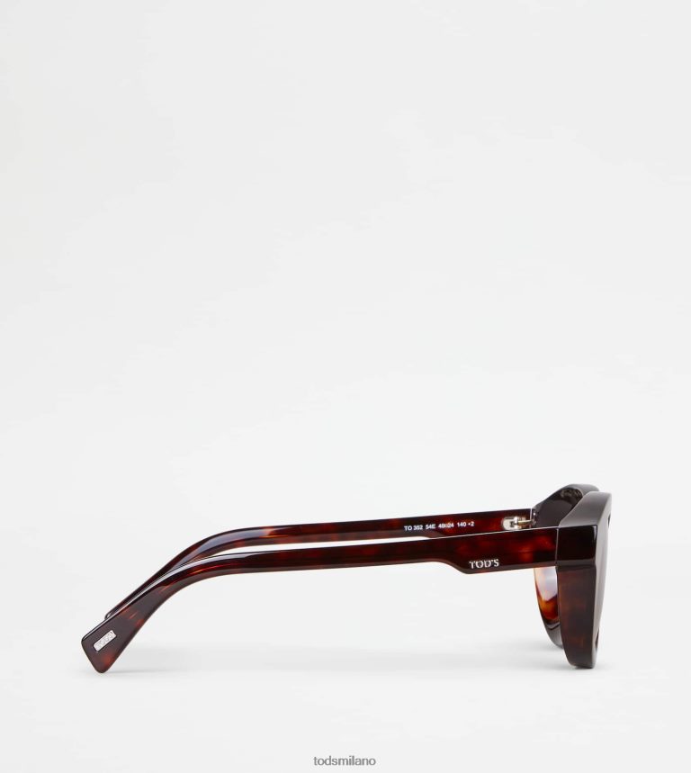 uominirosso Tod's occhiali da sole pantos P66X8B1074