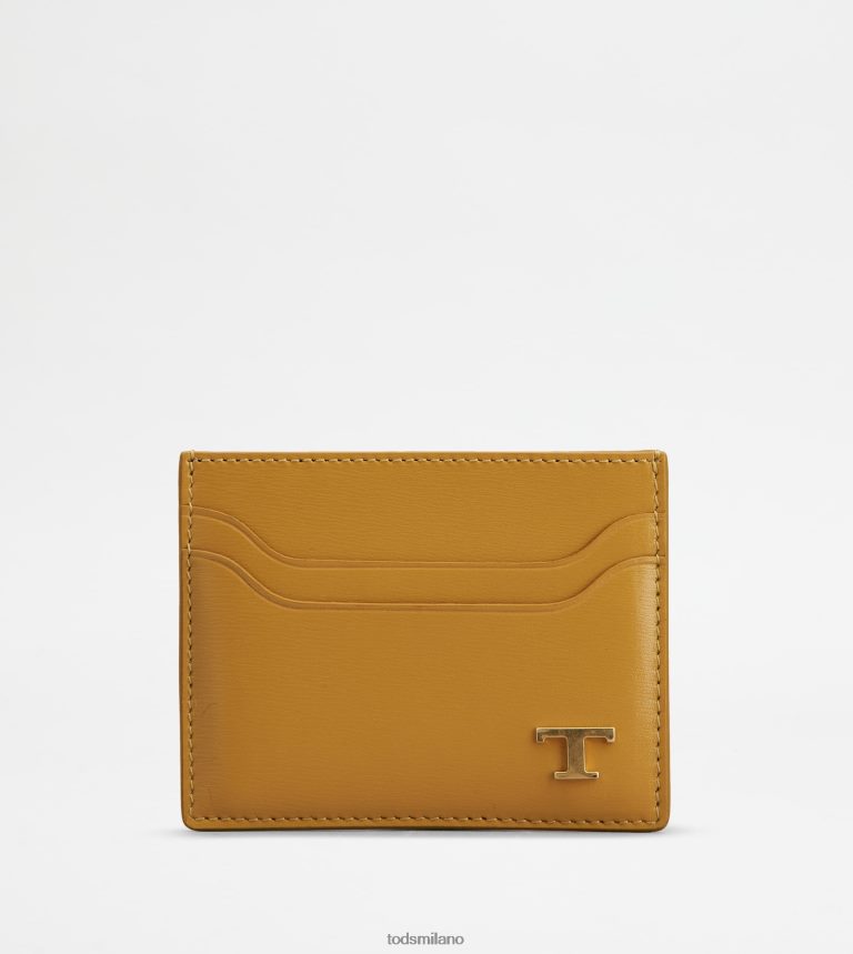 uominigiallo Tod's portacarte in pelle P66X8B1008