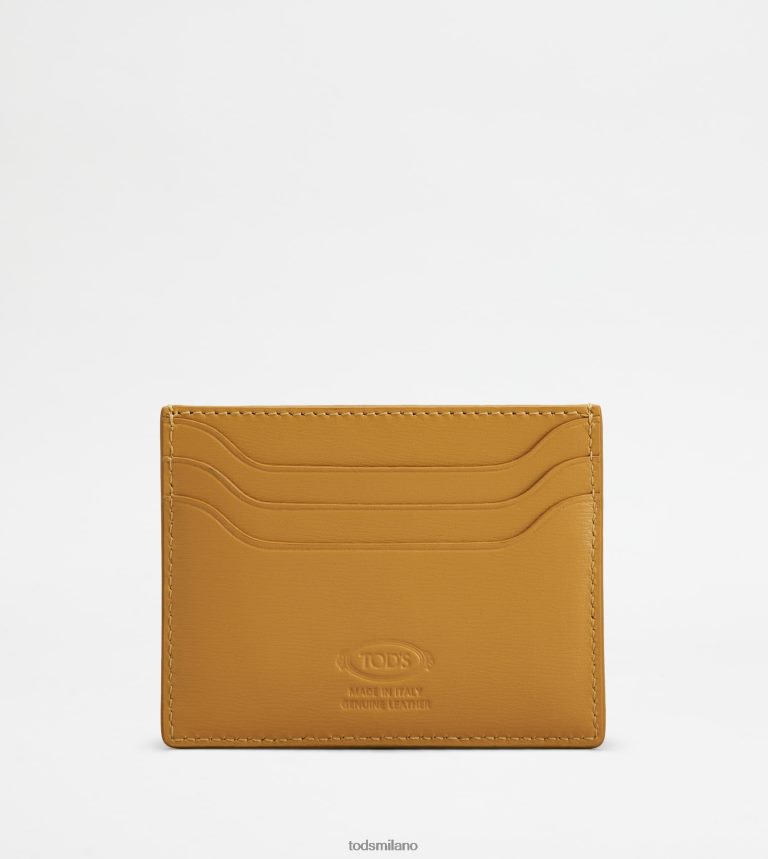 uominigiallo Tod's portacarte in pelle P66X8B1008