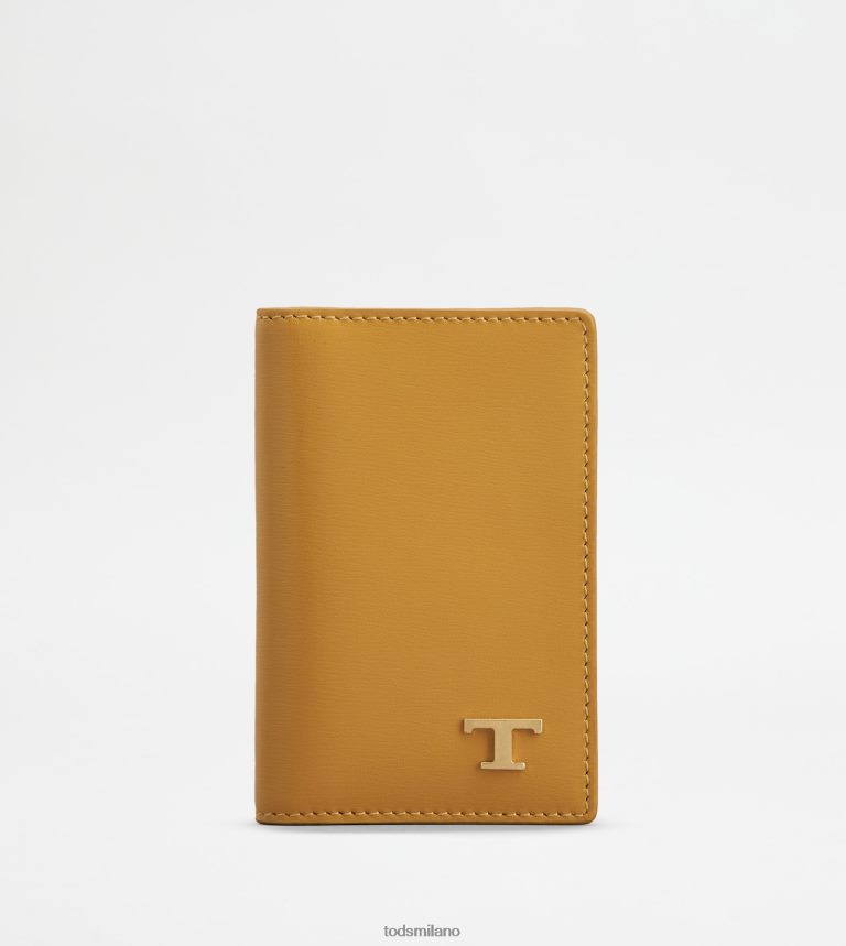 uominigiallo Tod's portacarte in pelle P66X8B1009