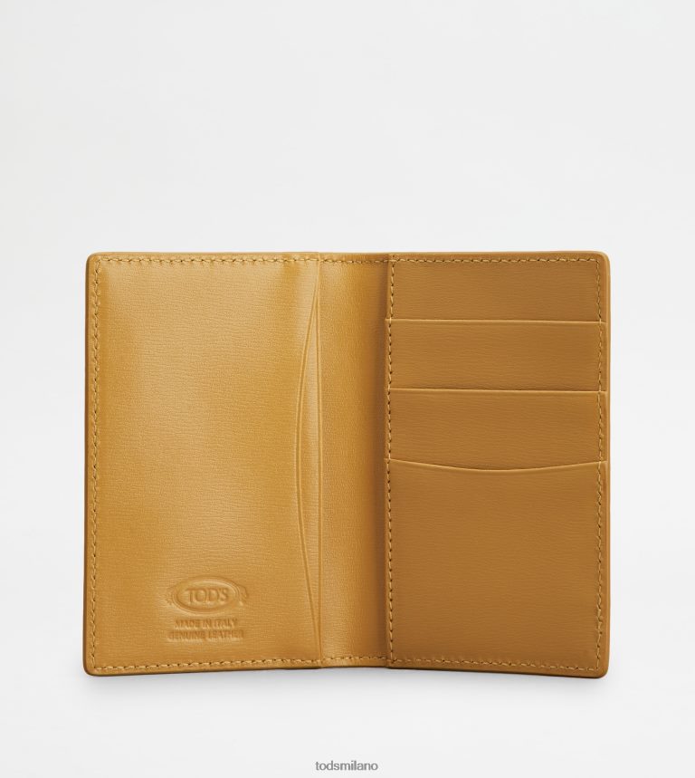 uominigiallo Tod's portacarte in pelle P66X8B1009