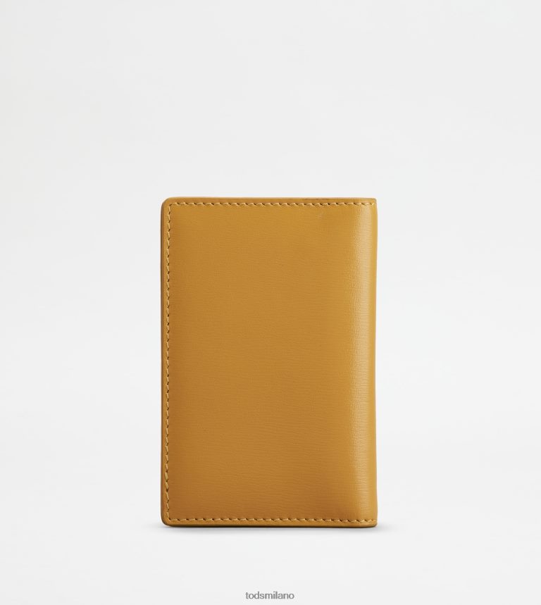 uominigiallo Tod's portacarte in pelle P66X8B1009