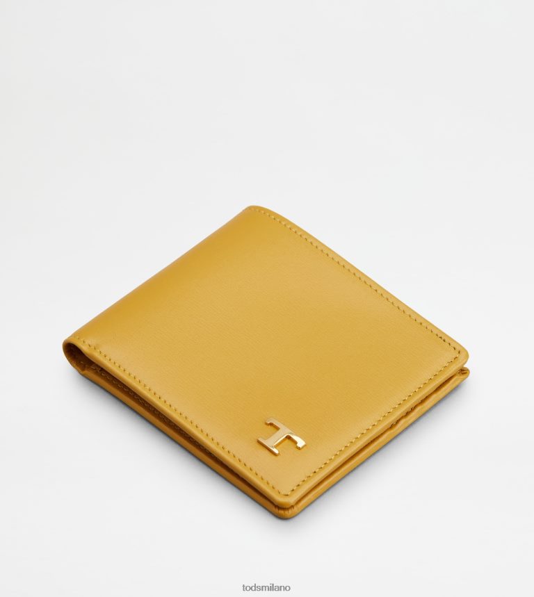uominigiallo Tod's portafoglio in pelle P66X8B1016