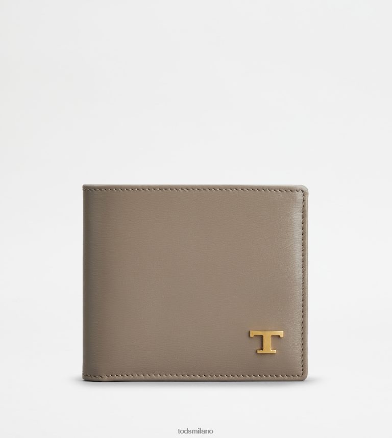 uominigrigio Tod's portafoglio in pelle P66X8B1011