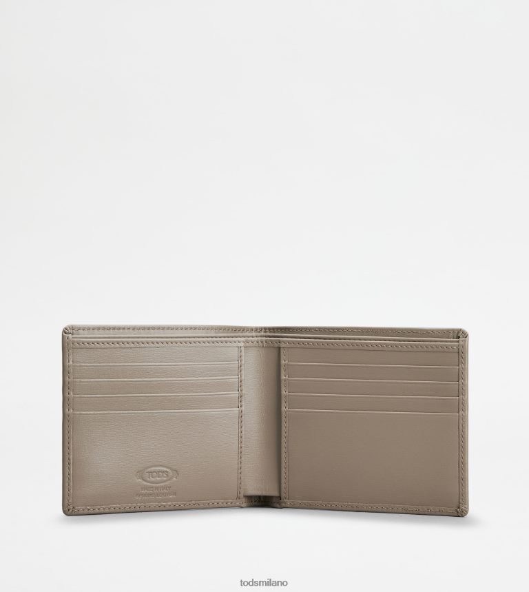 uominigrigio Tod's portafoglio in pelle P66X8B1011