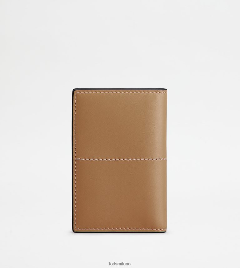 uominimarrone Tod's porta carte di credito in pelle P66X8B1021
