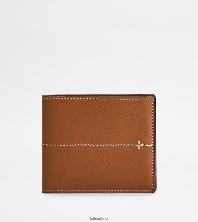 uominimarrone Tod's portafoglio in pelle P66X8B1023