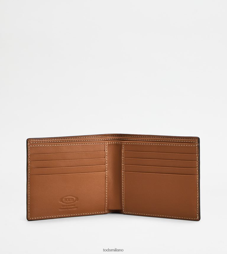 uominimarrone Tod's portafoglio in pelle P66X8B1023