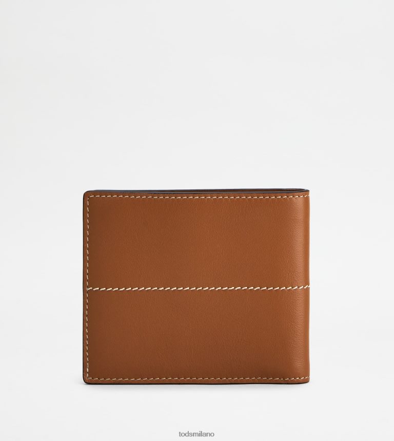 uominimarrone Tod's portafoglio in pelle P66X8B1023