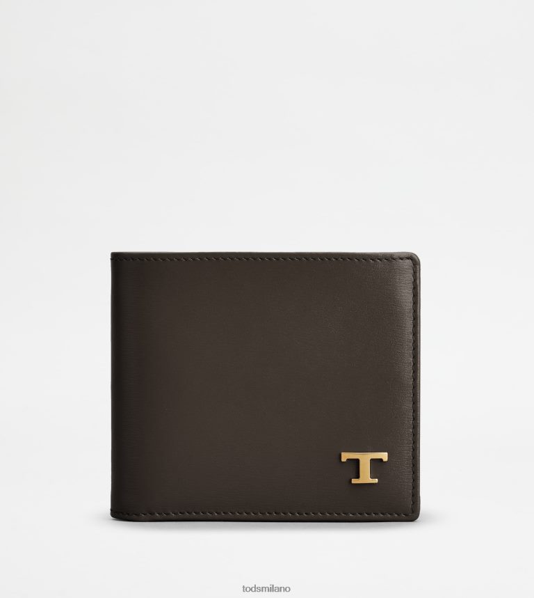 uominimarrone Tod's portafoglio in pelle P66X8B1028