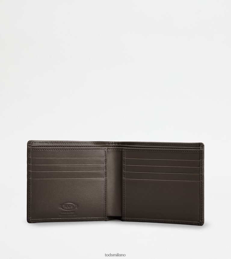 uominimarrone Tod's portafoglio in pelle P66X8B1028