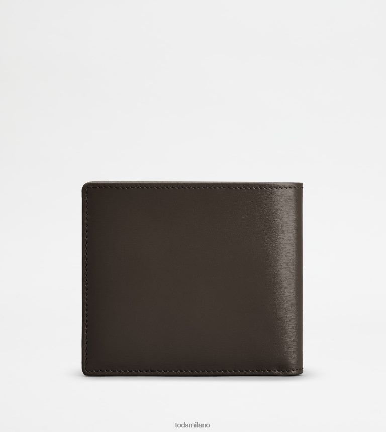 uominimarrone Tod's portafoglio in pelle P66X8B1028
