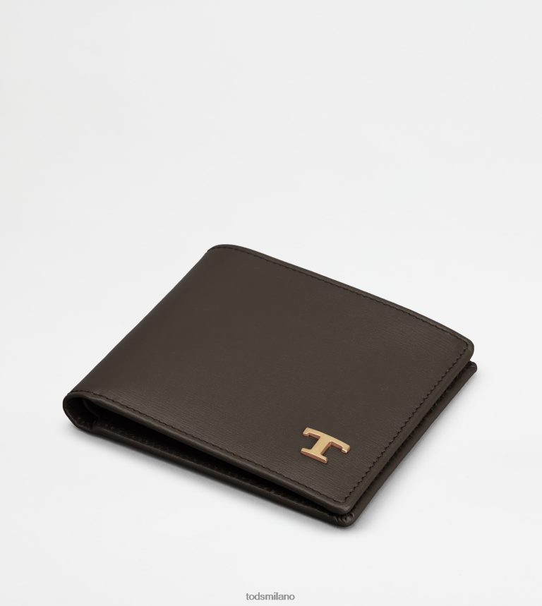 uominimarrone Tod's portafoglio in pelle P66X8B1028