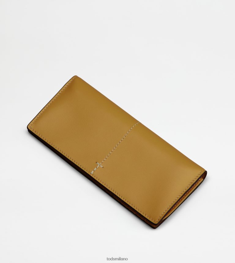 uominimarrone Tod's portafoglio verticale in pelle P66X8B1025