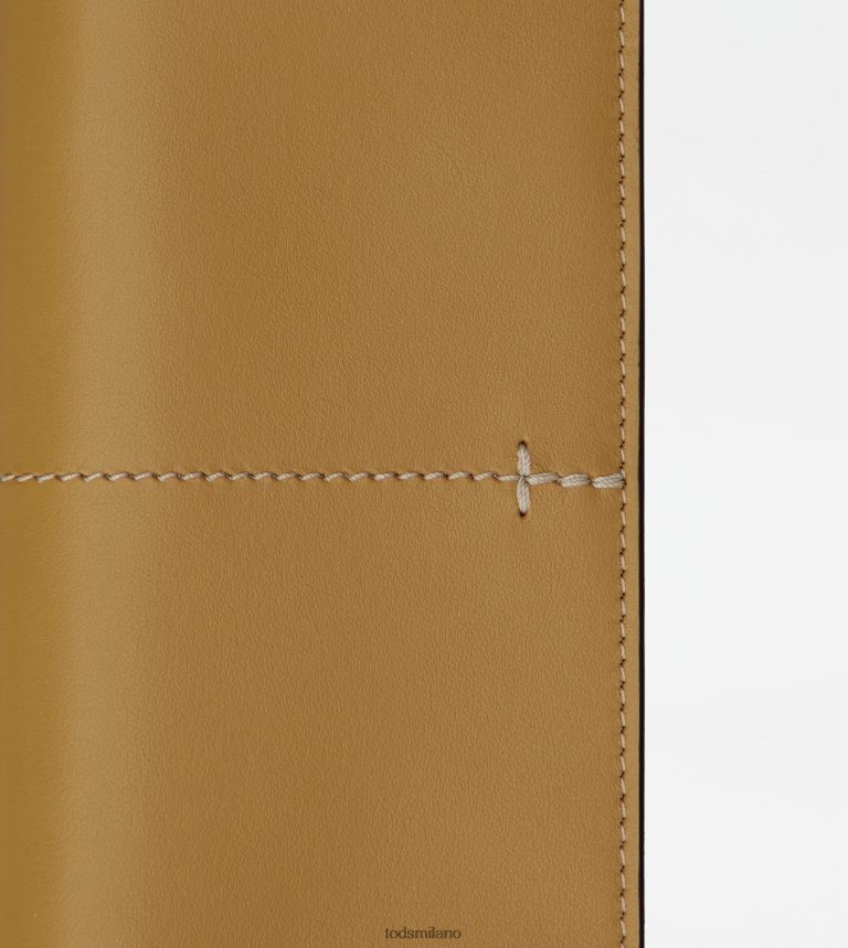 uominimarrone Tod's portafoglio verticale in pelle P66X8B1025