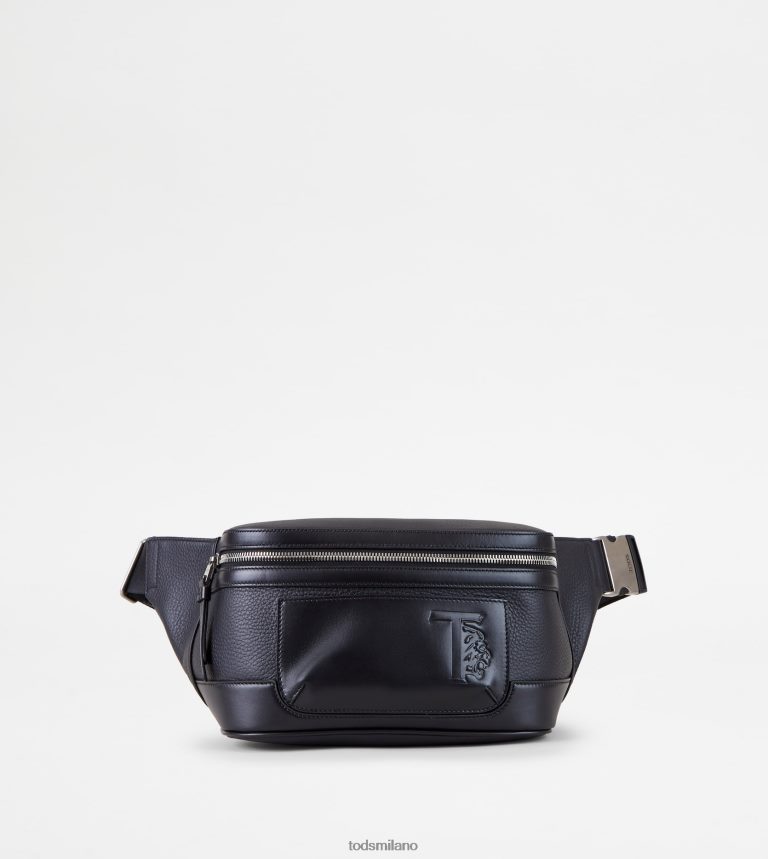 uomininero Tod's marsupio in pelle piccolo P66X8B989