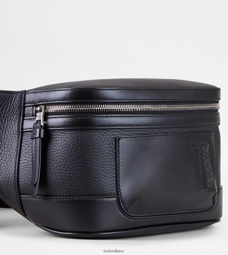 uomininero Tod's marsupio in pelle piccolo P66X8B989