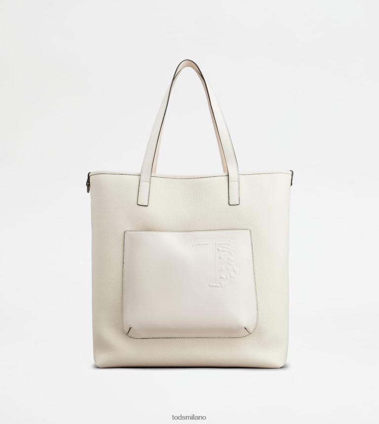 uominibianco Tod's borsa shopping in pelle media P66X8B998