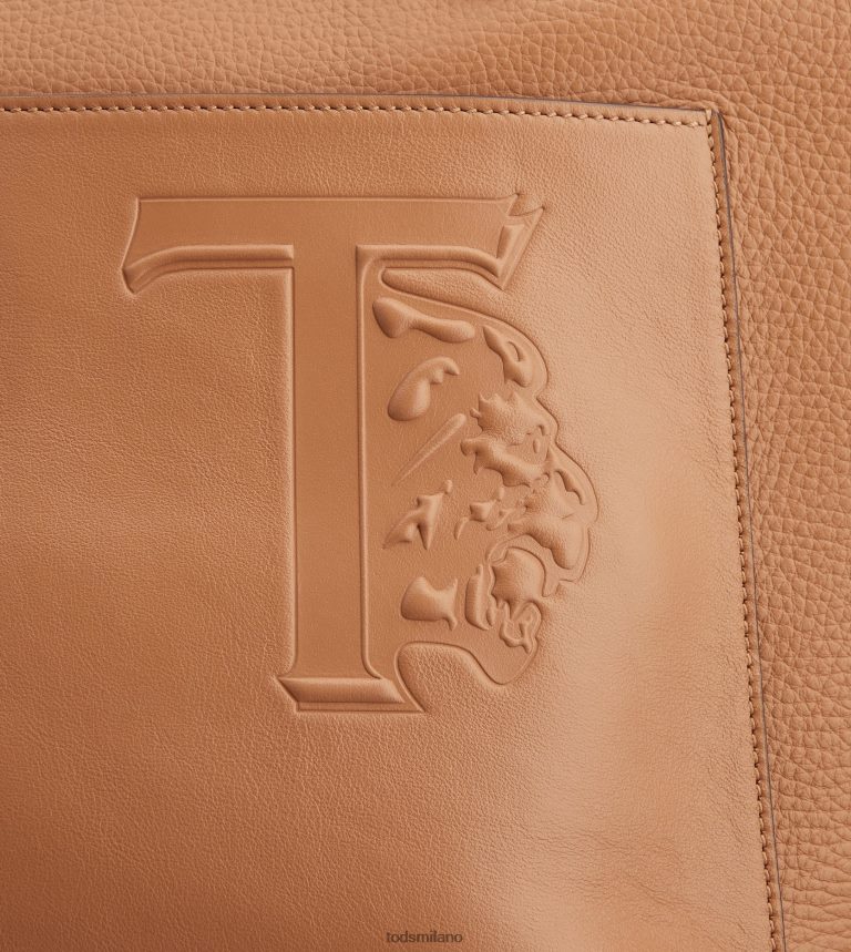 uominimarrone Tod's borsa shopping in pelle media P66X8B1005