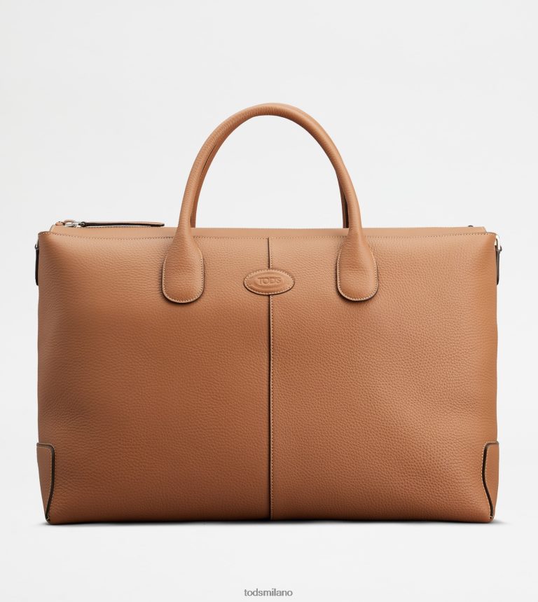 uominimarrone Tod's di borsa in pelle grande P66X8B990