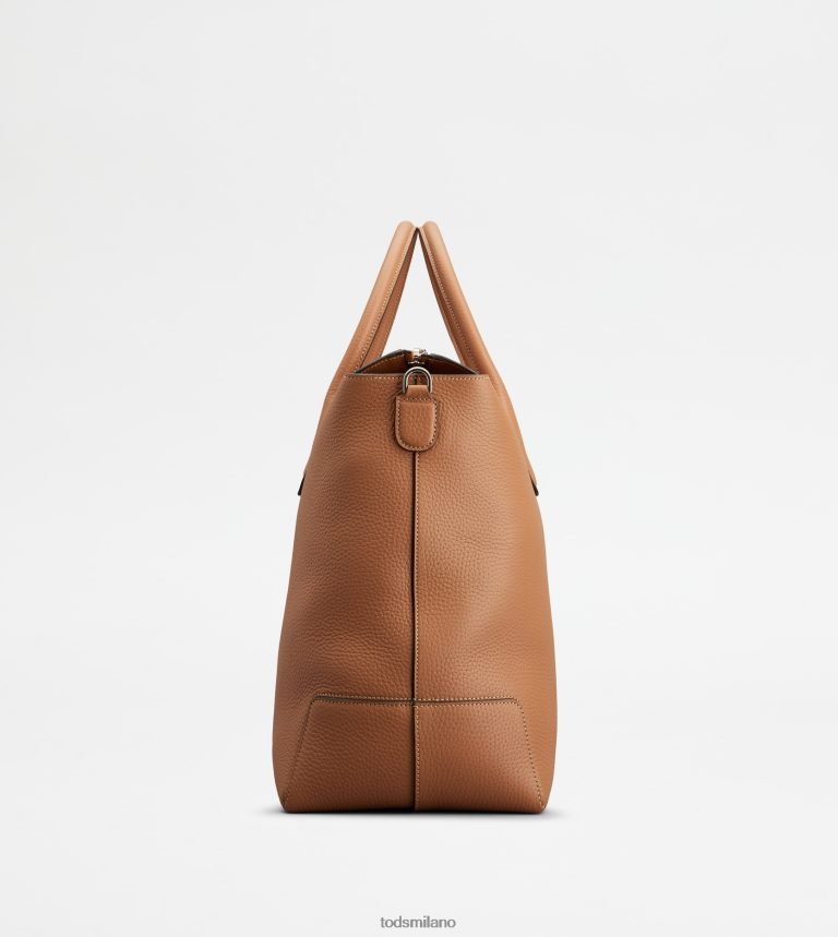 uominimarrone Tod's di borsa in pelle grande P66X8B990