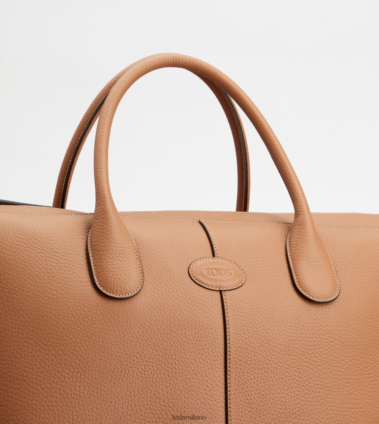 uominimarrone Tod's di borsa in pelle grande P66X8B990