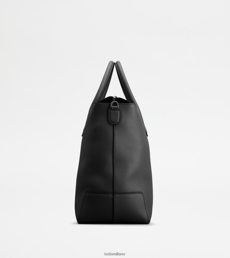 uomininero Tod's di borsa in pelle grande P66X8B992