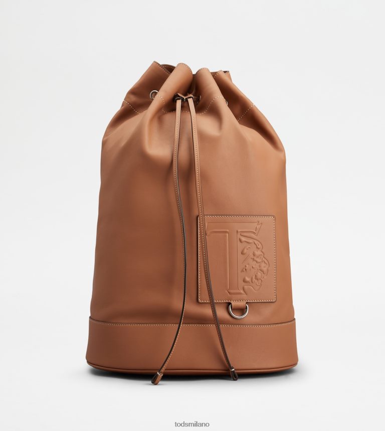 uominimarrone Tod's borsa in pelle media P66X8B984