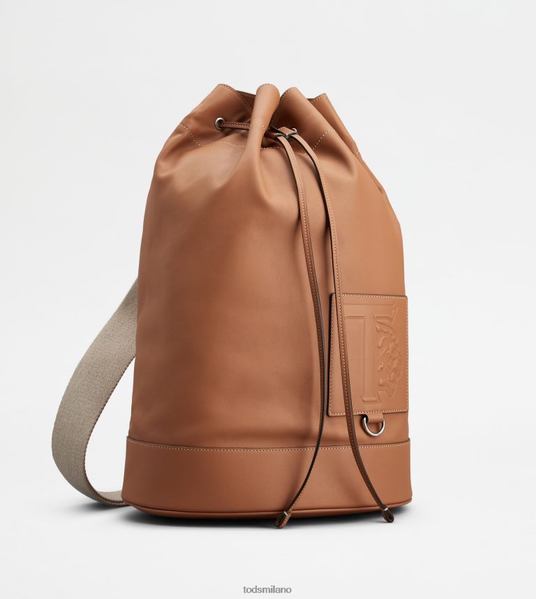 uominimarrone Tod's borsa in pelle media P66X8B984