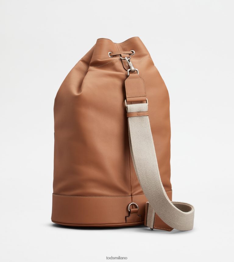 uominimarrone Tod's borsa in pelle media P66X8B984